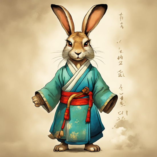 Хитроумный заяц Корейская сказка