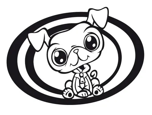 Раскраска Littlest Pet Shop