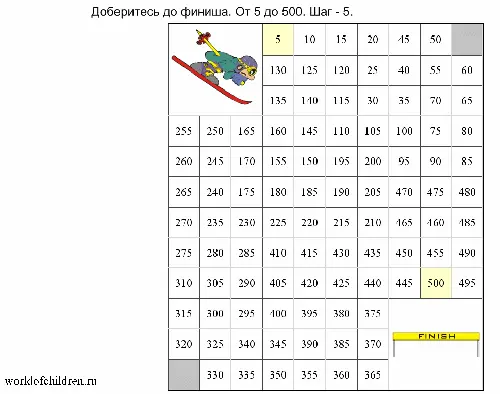 цифровой лабиринт для детей