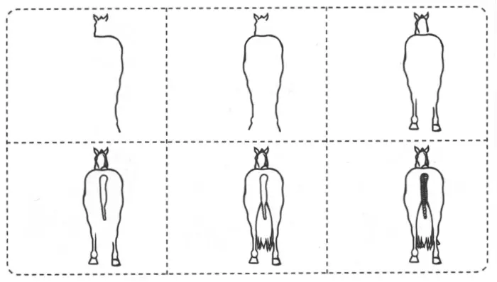 Учимся рисовать лошадь