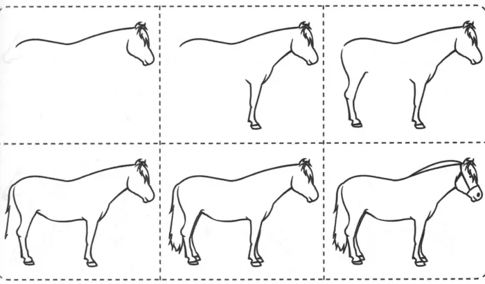 Учимся рисовать пони