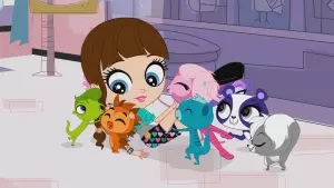 Раскраска - Littlest Pet Shop - Маленький зоомагазин