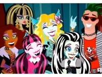 Раскраска Школа Монстров - Monster High